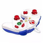 Controle Nintendo Wii U Clássico Wired Fight Pad Toad
