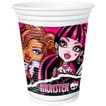 Copo Plástico 200ml Monster High Kids com 8 Unidades - Regina Festas