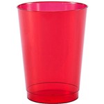 Copo Plástico 60 Ml Vermelho com 50 Unidades - Regina Festas