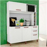 Cozinha Compacta Avelã K105 – Albatroz Branco