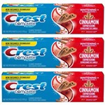 Creme Dental Crest Complete Cinnamon Rush - Kit 03 Unidades