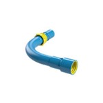 Curva Dn 50mm Pn 80 para Tubo de Irrigação Azul Engate Rosca de 2 Polegadas
