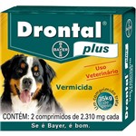 Drontal Plus com 2 Comprimidos - Cães Acima de 35kg