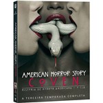 DVD - American Horror Story: Coven - História de Horror Americana: o Clã - a Terceira Temporada Completa (4 Discos)