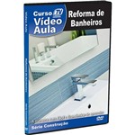 DVD Construção Reforma de Banheiro - Videoaula