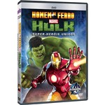 DVD - Homem de Ferro - Hulk: Super-Heróis Unidos