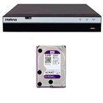 Dvr Gravador Intelbras Mhdx 3108 8 Canais 1080p + HD WD Purple de 3TB