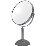 Espelho de Aumento Dupla Face Royal 3x Cromado - G-Life