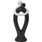 Figurino de Casal 31cm Black And White