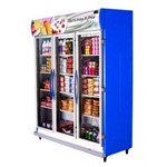 Expositor Refrigerado Auto Serviço com 3 Portas - Klima - 220v