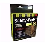 Fita Antiderrapante Safety Walk Neon 3m - Promoção