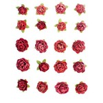Flores Artesanais Feito a Mão Mini Rouge FLOR93 - Toke e Crie