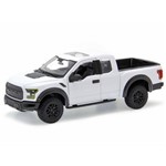 Ford Raptor Pickup Truck 2017 Maisto 1:24 Branco