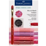 Gelato Faber Castell com um Mix de 4 Tons de Vermelho - Ref 121802