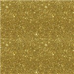Glitter PVC Dourado Honey 500 Grs.
