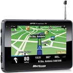 GPS Tracker 2 Multilaser, Tela 4,3", TV Digital e Rádio.