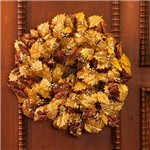 Guirlanda Folhas Douradas e Cobre, 45cm - Christmas Traditions