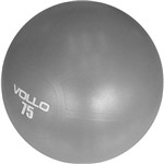 Gym Ball 75 Cm Cinza com Bomba