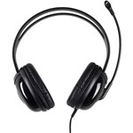Headphone Gamer P2 Mymax PHN-HT8000/BK 2,4M Nylon Preto