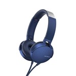 Fone de Ouvido Headset Sony MDR-XB550/L Azul