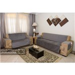 Protetor de Sofa Premium 2 e 3 Lugares - King - Marrom