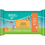 Lenço Umedecido Basic Care Zoo - 100 Unidades