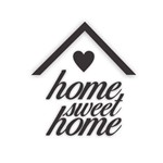Letra em Acrílico - Home Sweet Home