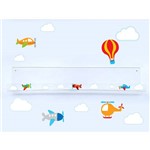Adesivo de Parede Infantil Balões e Nuvens Mod. 2
