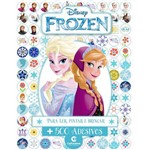 Livro - 500 Adesivos Disney Frozen