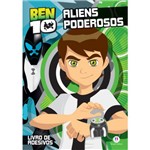 Livro - Ben10 Aliens Poderosos (Livro de Adesivos)