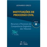 Livro - Instituições de Processo Civil - Vol. 3