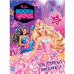 Barbie em Rock N Royals - Livro para Colorir