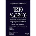 Livro - Texto Acadêmico: Técnica S de Redação e Pesquisa Científica