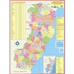 Mapa Portugal Espanha Peninsula Iberica 90 X 120 Cm