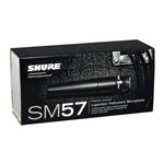 Microfone Instrumento Shure Sm 57 Lc