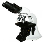 Microscópio Biológico Binocular Óptica Infinita, Aumento 40X Até 1000X, Objetiva Planacromática e Il