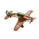 Miniatura Avião de Guerra Retro em Lata - Decoração/coleção