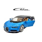 Miniatura Bugatti Chiron Azul - Nex Models Escala 1:24