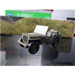Miniatura Jeep Willys Militar Exercito 1948 1:32 Welly