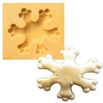 Molde de Silicone para Biscuit Casa da Arte - Modelo: Flocos de Neve 1287