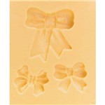 Molde de Silicone para Biscuit Casa da Arte - Modelo: Kit de Laços com 3 Unidades 532