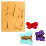 Molde de Silicone para Biscuit Casa da Arte - Modelo: Kit de Mini Borboletas 474