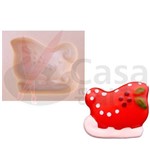 Molde de Silicone para Biscuit Casa da Arte - Modelo: Mini Trenó N039