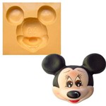 Molde de Silicone para Biscuit Casa da Arte - Modelo: Rosto Grande do Mickey 1274