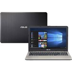Notebook 15,6" Asus X541NA Quad Core 4GB/500GB/W10 Preto