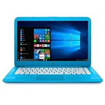 Notebook HP Stream Intel Celeron 1.6GHz 4GB RAM 32GB SSD EMMC Windows 10 Tela 14” - Azul