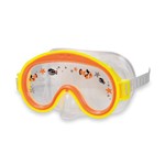Óculos Natação Regulável Mergulho Mascara Infantil Amarelo Intex