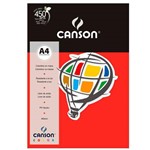 Pacote Canson Color Vermelho 180g/M² A4 210 X 297 Mm com 10 Folhas - 66661193