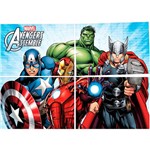 Painel Avengers Animated Regina Festas com 1 Unidade 126x88cm
