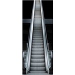 Painel Fotográfico Autocolante para Porta com Laminação - Escada Rolante - 0,92m X 2,15m
